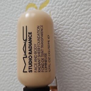 New MAC studio radiance face and body sheer foundation